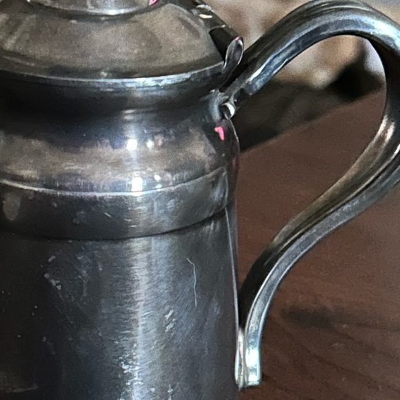 Reed & Barton Dark Silver Coffee Pot75/4001 1P - Picture 8 of 8